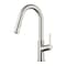 Kibi Fusion Single Handle Pull Down Kitchen & Bar Sink Faucet - Brushed Nickel KKF2017BN - alternate 1
